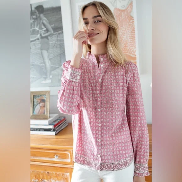 Marea CHARLIE SHIRT - LAVENDER THISTLE - Picture 8 of 10